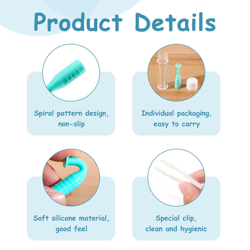 [Australia] - Pack of 4 contact lens removers, contact lens insertion aid, scleral lens remover, suction for soft lenses, scleral lenses, with white tweezers, portable for safe hygienic lens management 