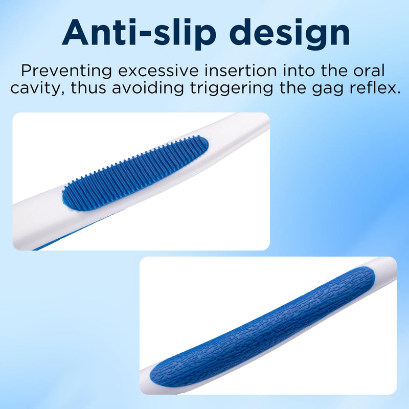 [Australia] - Tongue Brush (6 Pack), Tongue Cleaner for Adults & Kids, Oral Hygiene Essentials 