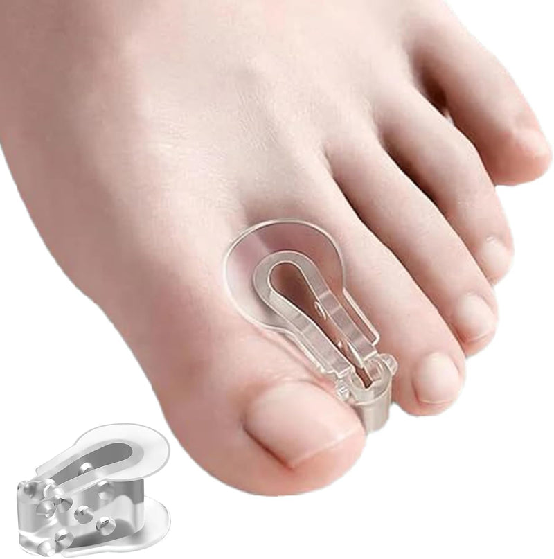 [Australia] - MEMNUN's soft and highly elastic SEBS toe separators, hallux valgus, bunion, hammer toe, overlapping toe corrector, yoga toe separators, 10 pieces 
