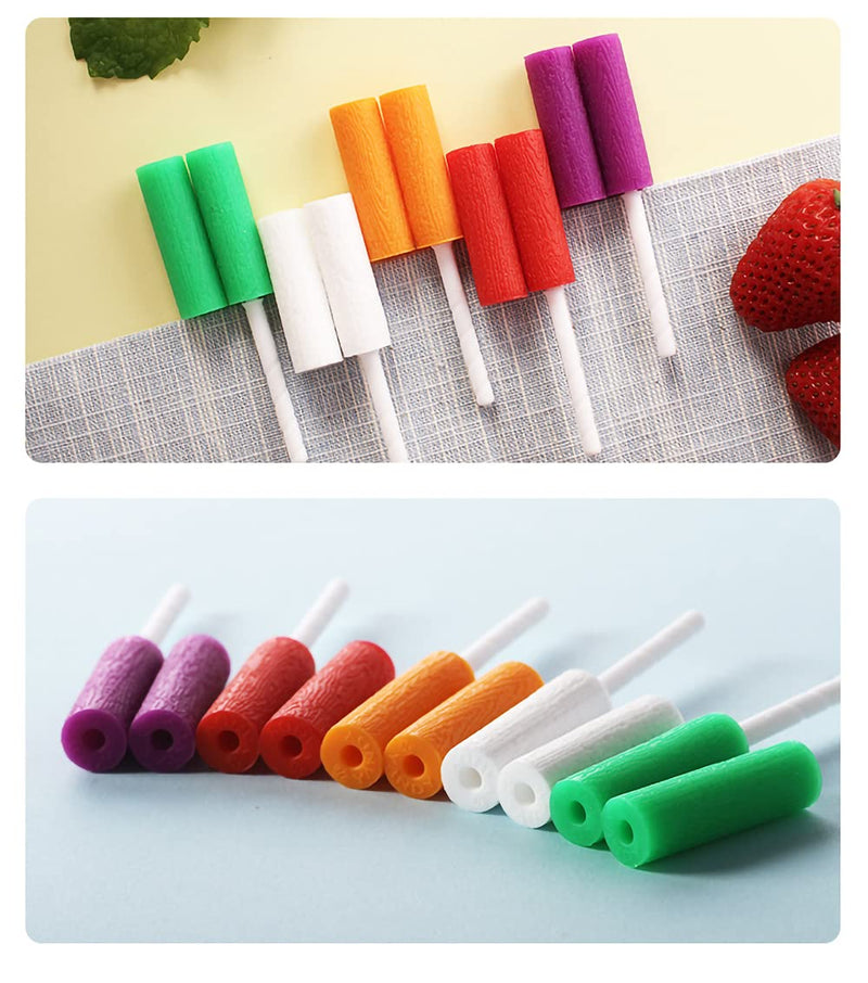 [Australia] - Aligner Chewies, 12-Pack Medical Grade Silicone Orthodontic Chompers Aligner Trays Seaters Chewies for Invisalign Aligners(Green) Green 