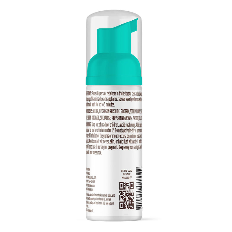 [Australia] - GuruNanda Aligner & Retainer Cleaner Foam ‚Äì Gentle Cleaning for Aligners, Retainers, Veneers & Mouthguard, Helps Neutralize Odors, Ideal for Daily Use, 100 ml 