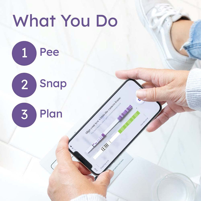 Predict Ovulation and Pregnancy Test Combo Kit | Ovulation Test LH Strips to Predict The Fertile Window | Early Pregnancy hCG Tests Detect Pregnancy Up to 6 Days Sooner