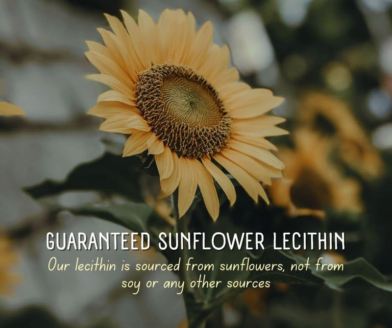 [Australia] - Sunflower Lecithin Softgels for Men - 100 Softgels - Brain Health & Vitality Support - 1200mg Natural Formula - Non-GMO - Focus, Heart Health, Choline Rich - Optimal Absorption. 