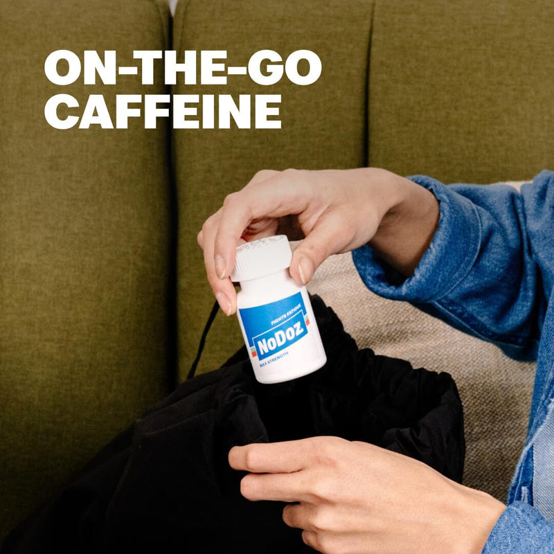 [Australia] - NoDoz 200mg Caffeine Pills Maximum Strength, 120 Caplets total 120 Count (Pack of 1) 