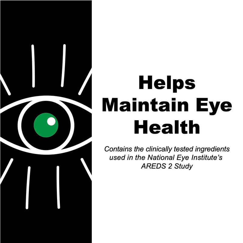 [Australia] - AREDS 2 SoftGels, 500 mg Vitamin C, 400 IU Vitamin E, 10 mg Lutein, 2 mg Zeaxanthin, 80 mg Zinc, 2 mg Copper - Supports Eye Health - 120 Mini SoftGels 