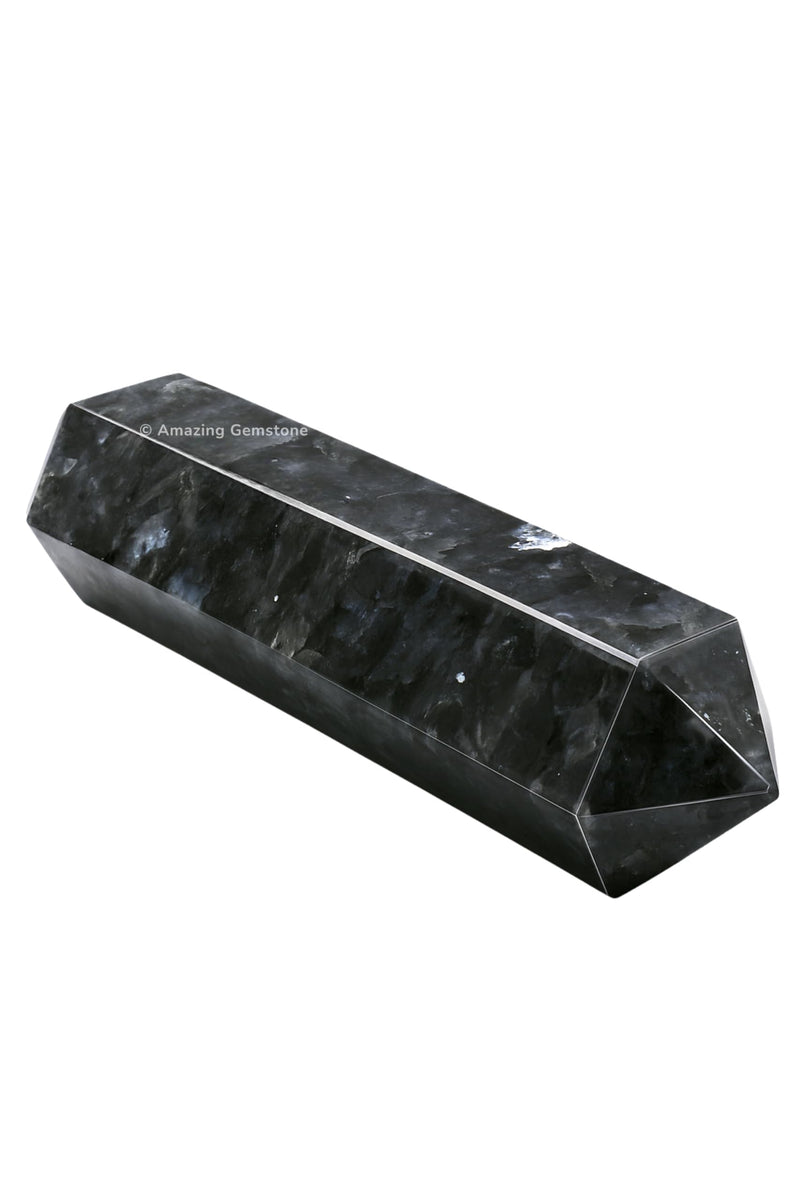 Amazing Gemstone Large Larvikite Crystal Towers ~ Natural Healing Crystal Point Obelisk for Reiki Healing and Crystal Grid (5.5 to 6 INCH) 5.5" to 6" INCH