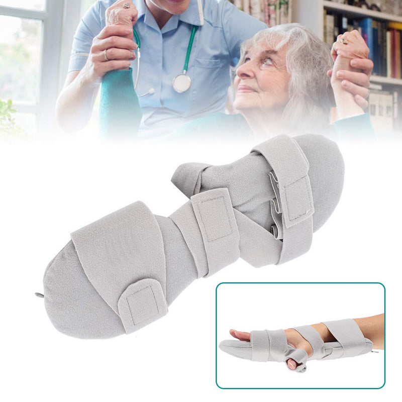 Milltrip Functional Resting Hand Splint, Stroke Hand Brace for Flexion Contractures, Hand Fractures, Wrist Sprains, Carpal Tunnel Syndrome, Hand Nerve Injury - Right