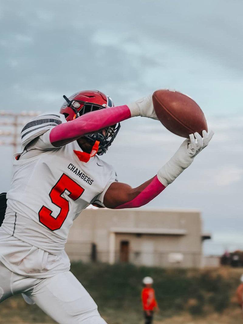 [Australia] - Nxtrnd TRF Turf Tape Football, Extra Wide Kinesiology Tape, Protects from Turf Burn (Pink) Pink 