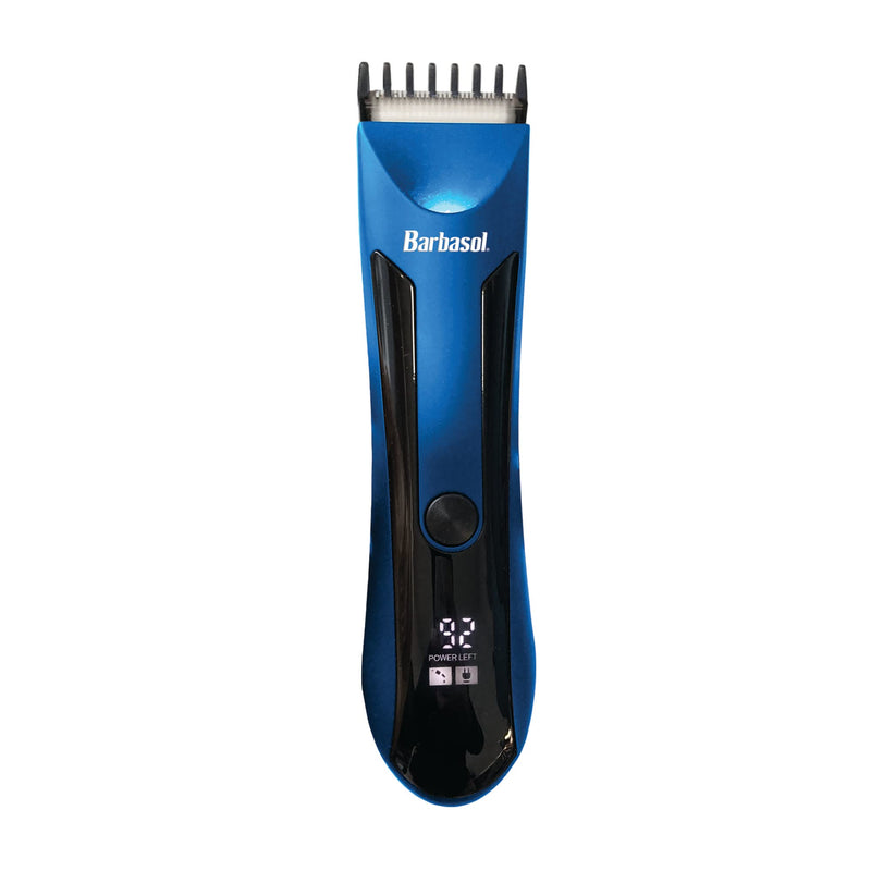 [Australia] - Barbasol Rechargeable Full Body Hair Trimmer/Groomer with Heat Resistant Ceramic Blades, Xtreme Easy Cleaning 