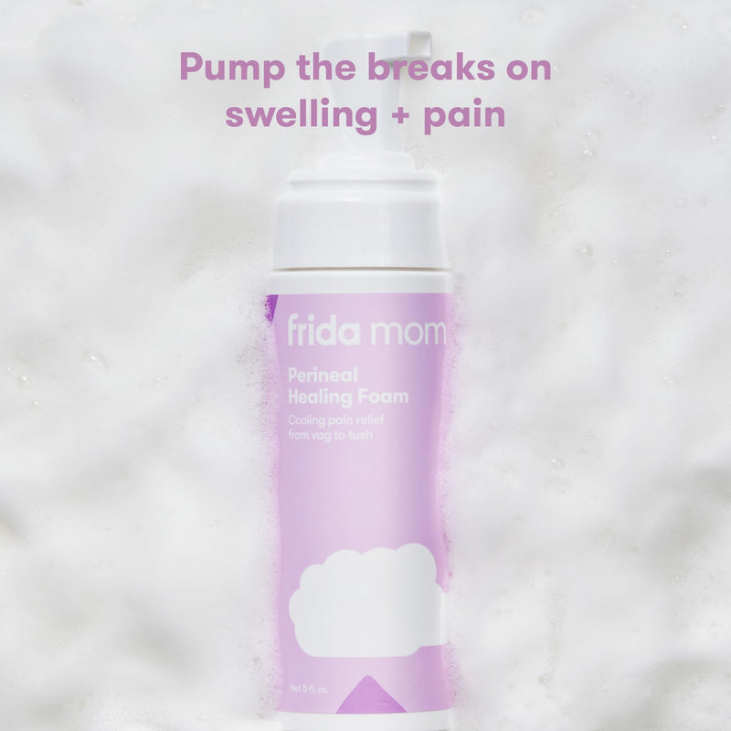 [Australia] - Frida Mom Witch Hazel Perineal Healing Foam for Postpartum Care, Cooling Pain Relief and Hemorrhoid Treatment, 5 Fl Oz Witch Hazel Perineal Foam 