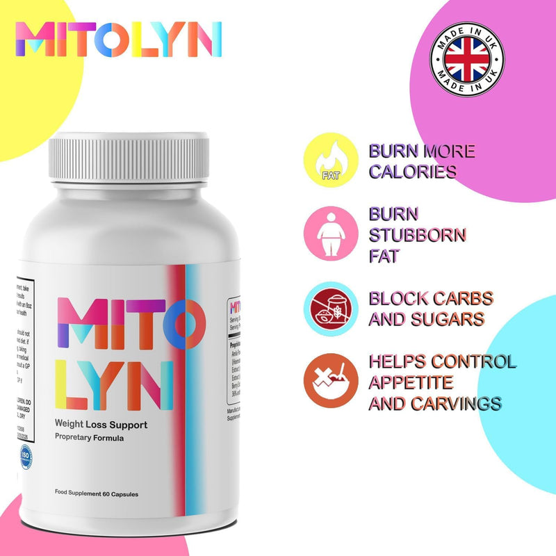 Mitolyn - Purple Peel Exploit/Weight Management Capsules - Natural Ingredients - 60 Capsules
