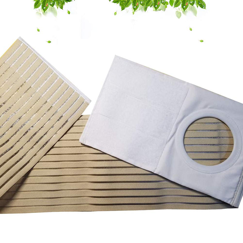 [Australia] - SUPVOX Ostomy Support Belt Elastic Hernia Band Breathable Belly Band for Man Woman Colostomy Abdominal Support 