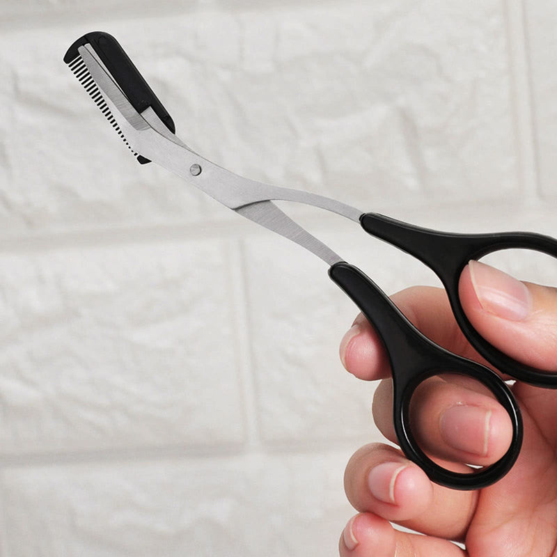 [Australia] - Eyebrow scissors for men, eyebrow scissors, eyebrow trimmer scissors, scissors for trimming eyebrows for eyebrows, professional precision eyebrow trimmer scissors with comb 