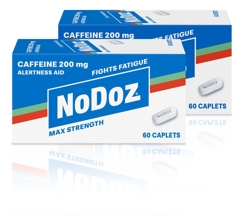 [Australia] - NoDoz 200mg Caffeine Pills Maximum Strength, 120 Caplets total 120 Count (Pack of 1) 
