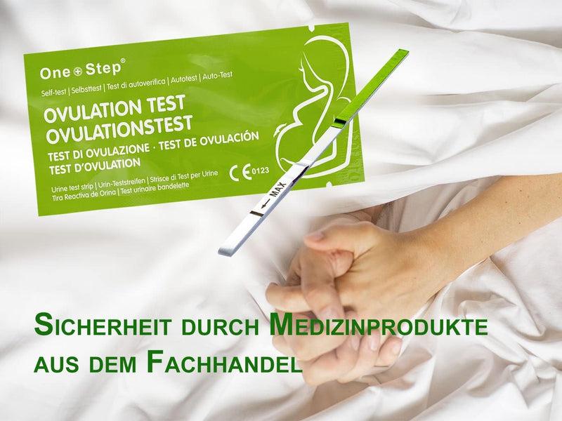 [Australia] - 20 x One+Step Green Line ovulation test with optimal sensitivity - fertility test for women - ovulation tests for ovulation 20 pieces (pack of 1) 