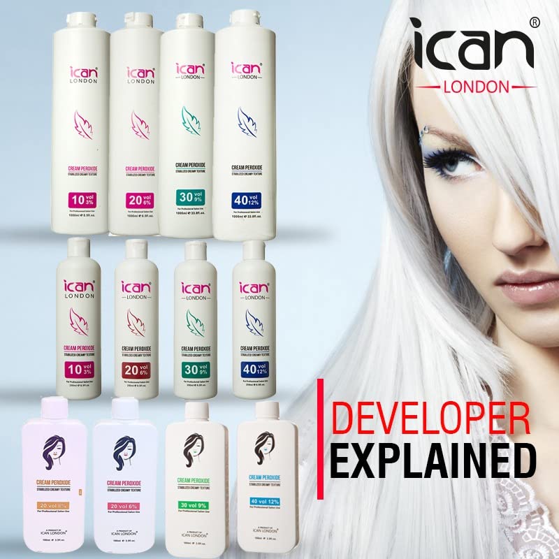 [Australia] - ICAN Rapid Blue Dust Free Hair Bleaching Powder Strong Fromula 1kg (2 x 500g) 