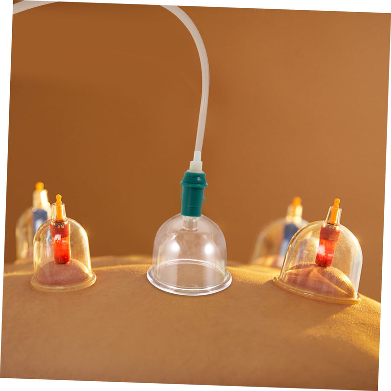 [Australia] - FRCOLOR 1set Cupping Kit Handheld Vacuum Pump for Chinese Cupping Therapy Home Use Moisture Removal Tools with User-Friendly Design 