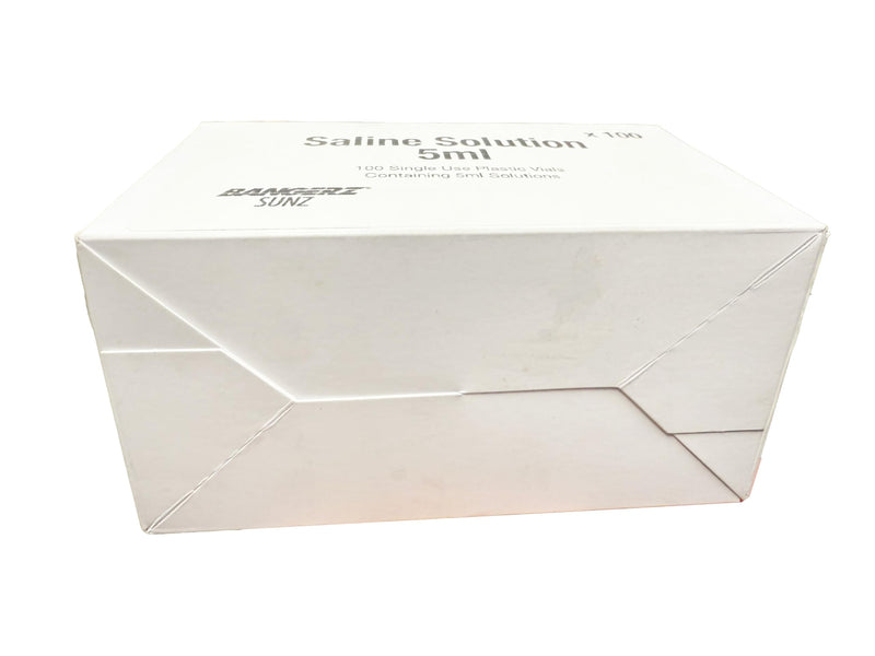 [Australia] - Saline Solution 5ml Unit, 100 per Box 