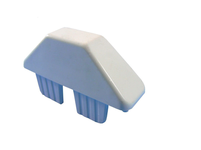 Vinyl Picket Cap Dog Ear 7/8" X 3" White (5 Pack) - PawsPlanet Australia