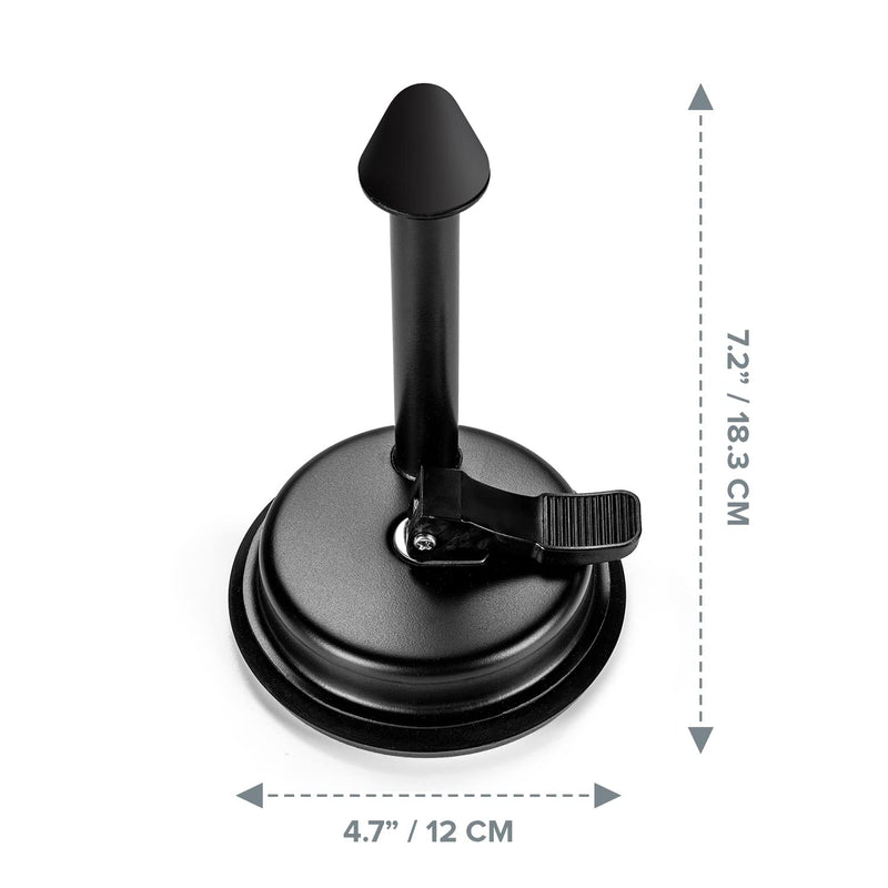 [Australia] - Wall Mounted Trigger Point Massager Tool - Mountable Pressure Point Massage Tool - Neck, Shoulder & Back Massage Stick with 3 Replaceable Heads for Acupressure Points - Manual Massage Tools for Home 