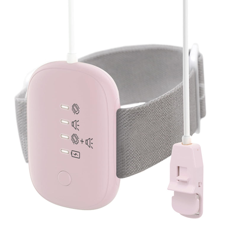 [Australia] - Bed Wetting Alarm for Kids, USB Rechargeable, Pee Alarms with Loud Sound & Strong Vibration, Potty Training for Boys Girls, Pink 