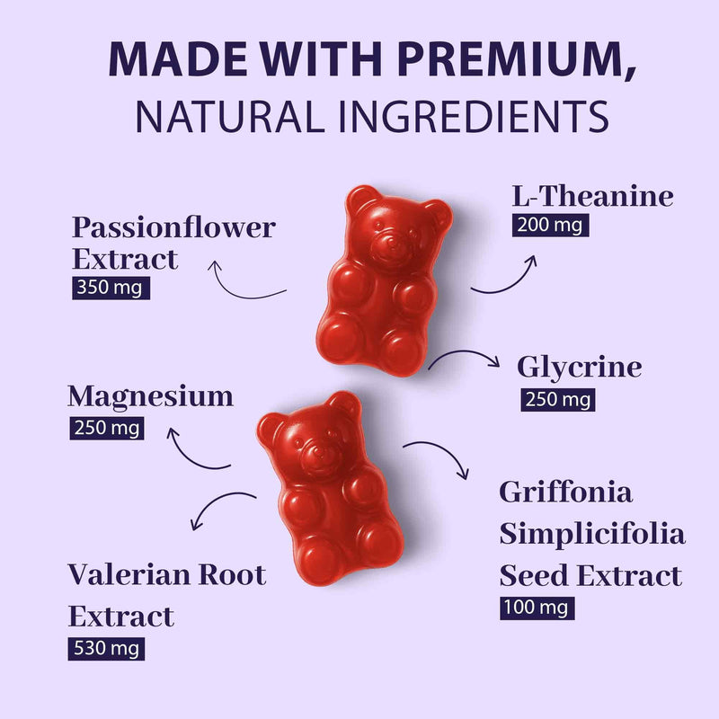 Bonus Size 120 Sleep Gummies for Adults, Sugar Free Magnesium Sleep Gummies Chewable Raspberry Flavored Natural Non-GMO Vegan Valerian Root Passion Flower and L-Theanine