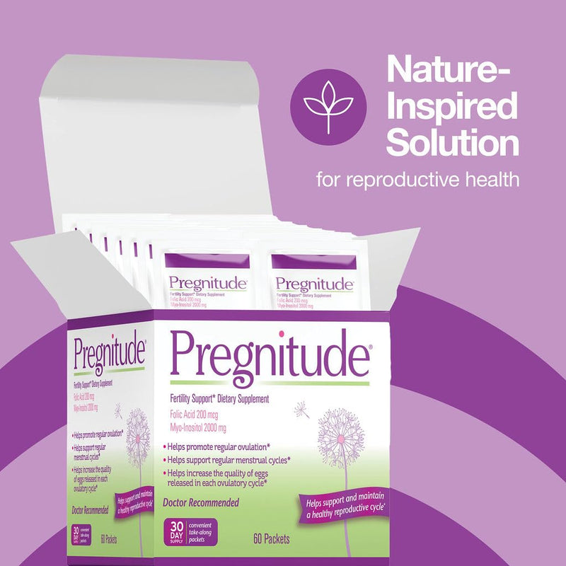 [Australia] - Reproductive Fertility Support - Helps Promote Regular Ovulation - Menstrual Cycles, and Increase Quality of Eggs - 30 Day Supply Packets (60 Servings) 60 Servings (Pack of 1) 