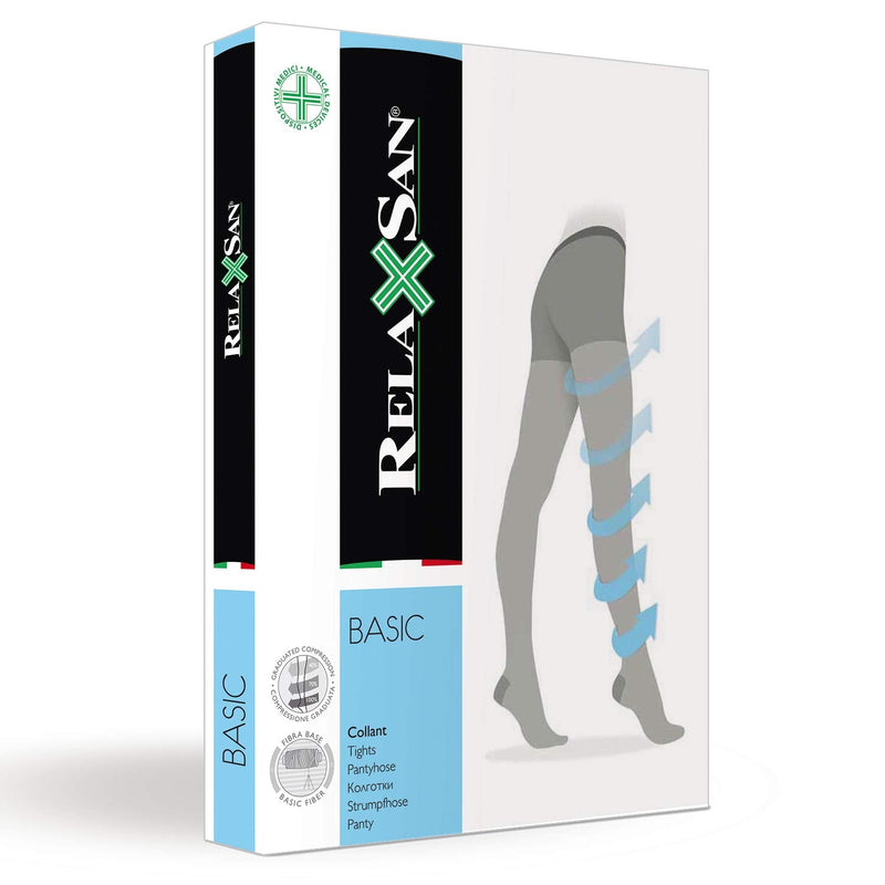 [Australia] - Relaxsan Basic 980 compression tights for women 22-27 mmHg, compression stockings 280 denier XXL large sizes black 