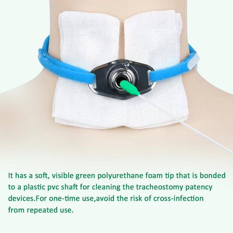 [Australia] - Trache-Tube Cleaning Swab,Tracheostomy Cleaning Brushes for Tracheostomy Supplies (1 Pack of 50 pcs) 1 Pack of 50 pcs 