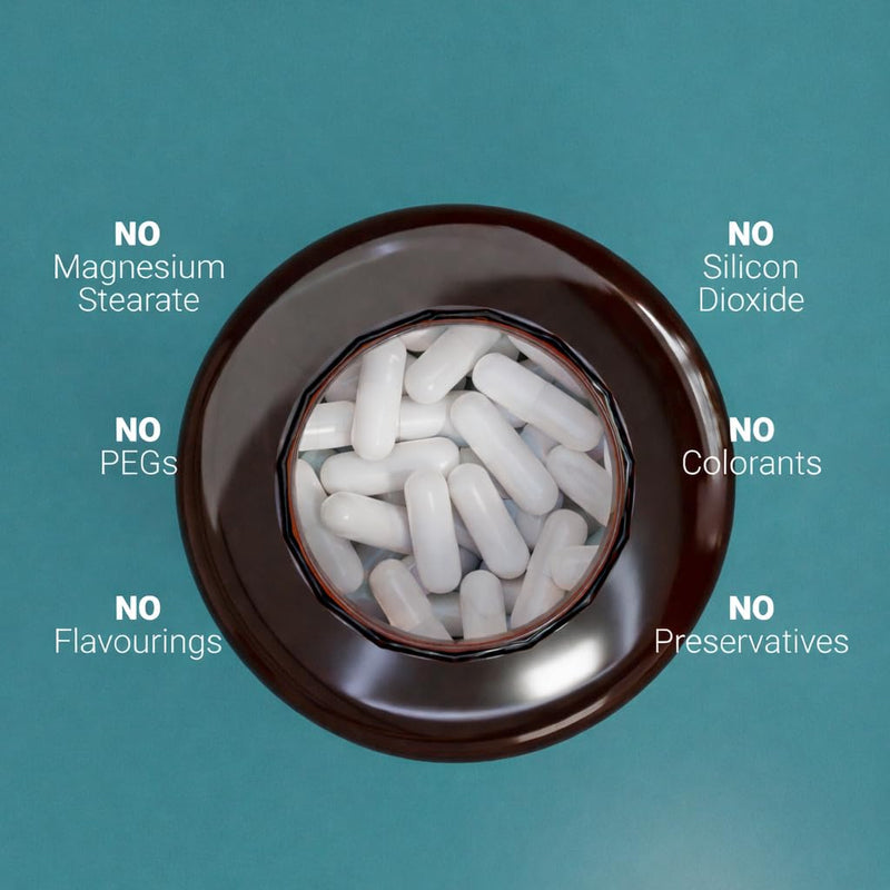 Nullure NADH Supplements 20 mg | with DRcaps® targeted delivery | Energy · Mental Clarity · Cellular Health | No Magnesium Stearate | 3rd Party Tested in Germany | Vegan | 90 caps - 3 Month Supply
