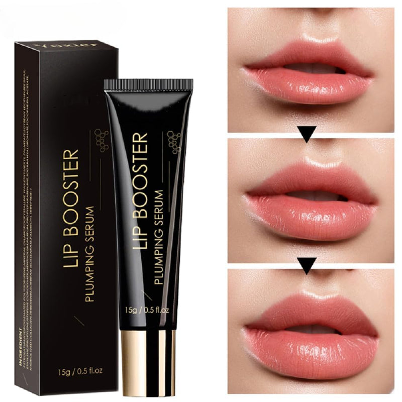 Collagen Lip Booster Plumping Serum Repair Lip Line Anti-Wrinkle Plump Enhancer Essence Hyaluronic Moisturizing Lip Treatment