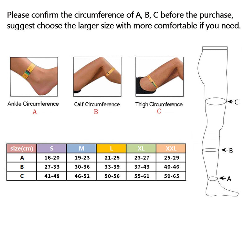 [Australia] - Medical Compression Pantyhose 20-30 mmhg Closed Toe Support Gradient Treatment Beige 2X-Large (Pack of 1) 