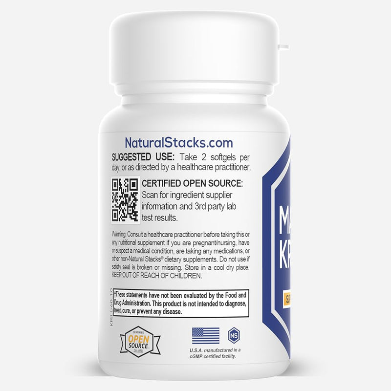 [Australia] - Antarctic Krill Oil Supplement - DHA EPA Omega 3 Supplement with Antioxidant Astaxanthin - Omega 3 Fish Oil to Support Brain, Heart & Joint Health - 60 Krill Oil SoftGels 60 Count (Pack of 1) 