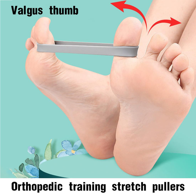 [Australia] - Hallux Valgus toe separator training band for the toe - correction set of 4 for men and women to relieve pain from bunions 