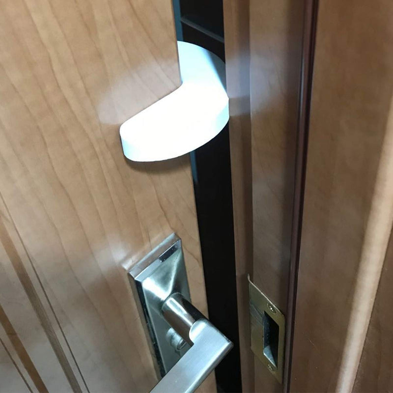 [Australia] - Door Pinch Guard （6 Pack） Baby Door Slam Stopper, Soft Foam Door Stopper. Prevents Finger Pinch Injuries, Slamming Doors, and Child or Pet from Getting Locked in Room 