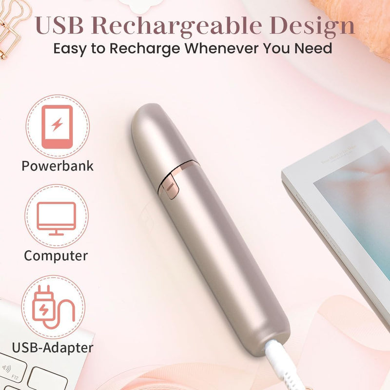 [Australia] - Eyebrow trimmer women's rechargeable eyebrow razor: precision eyebrow trimmer women's facial hair trimmer painless eyebrow epilator eyebrow hair remover eyebrow trimmer for women 