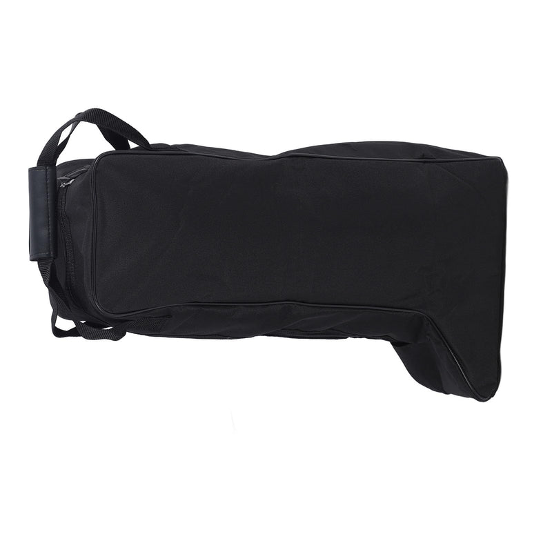 Portable Dust Proof Storage Bags for Tall Boots, Oxford Cloth and Leather Zippered With Handle, for Cowboy and Snow Boots, Black Shoe Bags