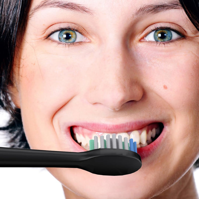 Sonic Electric Toothbrush for Adults, Rechargeable Toothbrush with 4 Replacement Brush Heads & 5 Modes , Travel Case, Ultra Sonic Toothbrush for 99% removing plaque, 2-Min Smart Timer