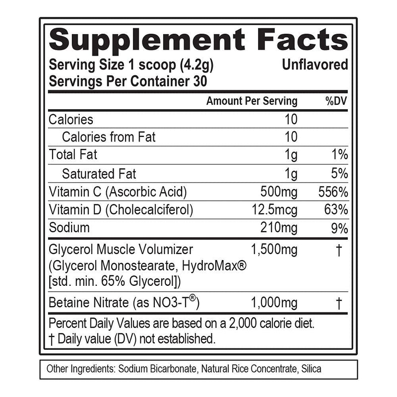 [Australia] - EVL PumpMode Nitric Oxide Supplement - Nitric Oxide Booster Pump Pre Workout Powder with Glycerol and Betaine for Muscle Recovery Growth and Endurance - Stim Free Pre Workout Drink (Unflavored) Unflavored 