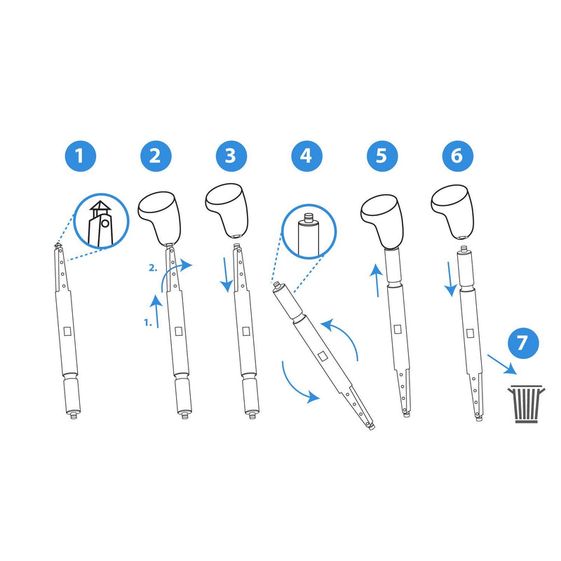 JB White 32 Wax Filters for Hearing Aids compatible with Phonak Cerustop Wax Guards | Widex Nanocare | Oticon ProWax MiniFit | Siemens Signia 3.0 | Resound | Hearing Aid Filter (32pcs 1.3mm) 32 Set - Wax Guards