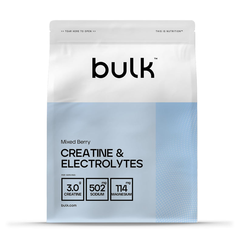 Bulk Creatine & Electrolyte Powder | 300g | Mixed Berry | 3g Creatine | Essential Electrolytes & Vitamins | Boosts Energy, Hydration & Performance | Ideal for HIIT, Gym & Training Sessions