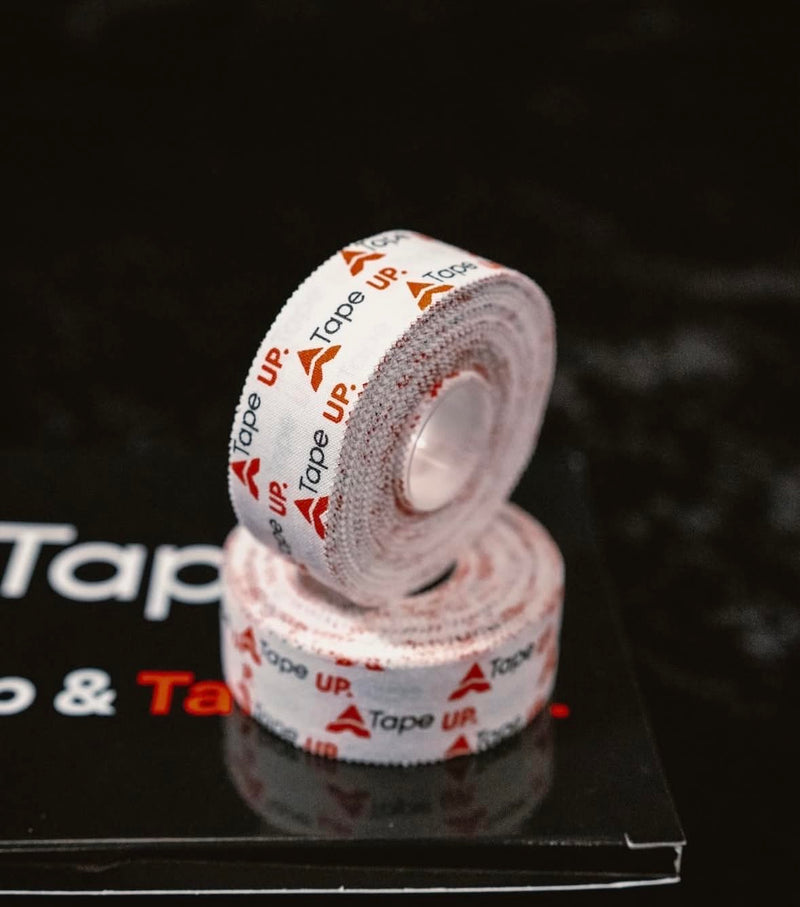 Rigid Zinc Oxide Boxing Tape 2.5cm x 13m - Box of 12 Rolls | Professional Hand Wrapping Tape | Wrist Support & Thumb Stabilisation.