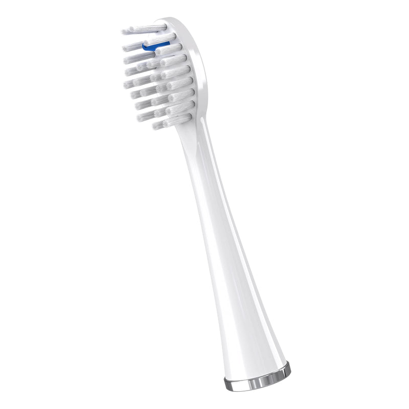 [Australia] - Waterpik Genuine Full Size Replacement Brush Heads With Covers for Sonic-Fusion Flossing Toothbrush SFFB-2EW, 2 Count White 1 Count (Pack of 2) 