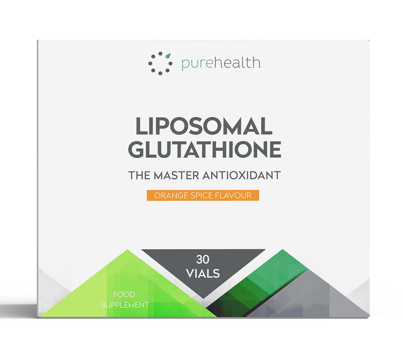 The Most Bioavailable Liposomal Glutathione on The Market 30 Vials Unique Patented Formula for Rapid Absorption