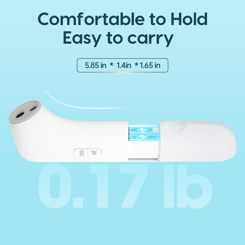 [Australia] - Thermometer for Adults and Kids, Fast Accurate Baby Thermometer with Fever Alarm & Mute Mode, FSA eligible, Lifetime Support -Take Quick Temperature Easily White 