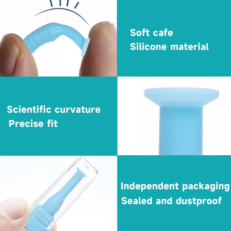 [Australia] - [12 Pieces] Hard Contact Lens Remover Tool for Scleral and RGP Lenses - Eye Contact Remover Plunger Suction Cup 