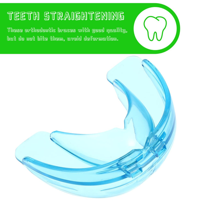 [Australia] - EXCEART Silicone Dientes Orthodontis Mouth Guarsd - Moldable Retainer Teeth Grinding Protection Clenching Bruxism Anti Grinding Dentals Night Sleeping Nighttime Teeth Aligner Protector 