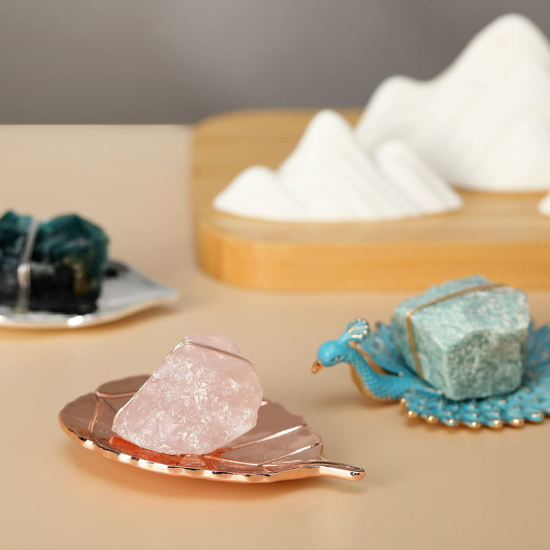 [Australia] - Biofield Therapy Mindfulness Tuning Fork Kit,Mind and Body Healing, Healing Crystal Kit, Anxiety & Stress Relief, Inner Peace, 741hz Solfeggio Frequencies for Throat Chakra,Peacock Blue-Throat 