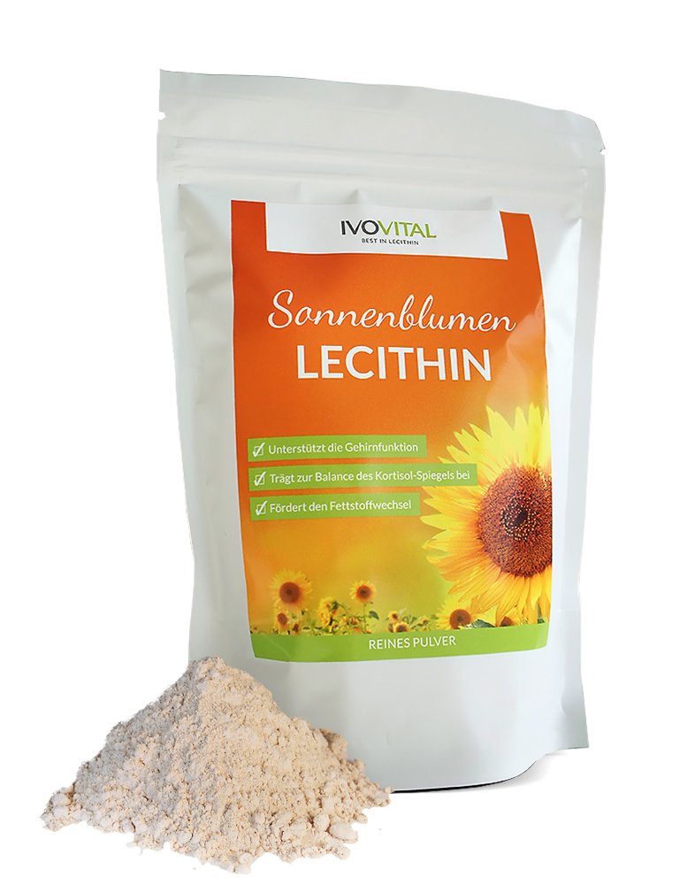 [Australia] - Sunflower Lecithin Powder, IVOVITAL® (allergen-free and GMO-free) (300 g) 300 g (pack of 1) 