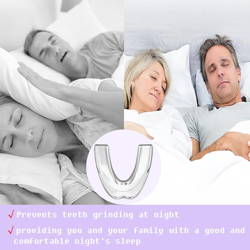 [Australia] - Mouth Guard for Grinding Teeth at Night,8 Pack Night Guards for Teeth Grinding,Teeth Grinding Mouth Guard for Sleep Upgraded Material,Mouthguards for Grinding of Teeth 2.5 Inch 